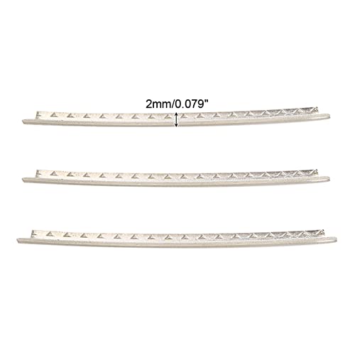 Guitar Fret Wires, 20Pcs Fingerboard Fretwire Set Accessory For Folk Guitars 2.0Mm #TOP1