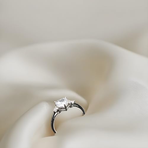 Image of Parasmoni Silver Ring - Delicate Elegance