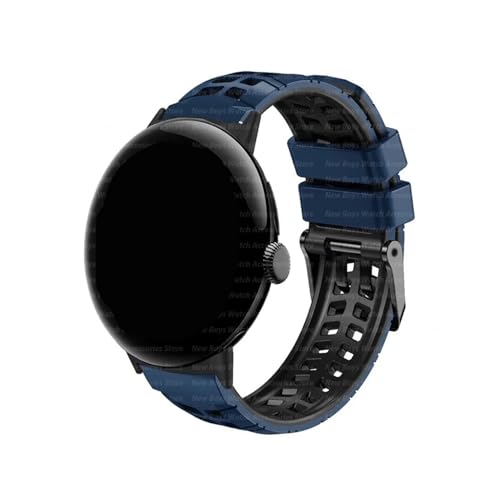 [LOKLNEYK] �_��ʋC���X�|�[�c�V���J�Q���x���g�ɓK������Google Pixel Watch 3 45mm(Black blue black)