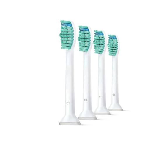 eufeifeiegds C1 Pro Results �v���[�N�f�B�t�F���X �d�����u���V �����p�u���V�w??�b�h 4/8�p�b�N(4 Pcs White -C1)