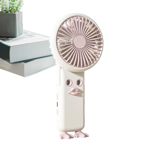 Ventilator mit Nebel, tragbarer Nebelventilator, Entenförmiger Handfächer- Sprühfächer- Dual- Sprühnebel- Ventilator, persönlicher Spray- Ventilator, wiederaufladbar über USB, tragbare-8