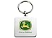 Produktbild John Deere Metall-Schlüsselanhänger mit geprägtem Logo in Gelb-Grün