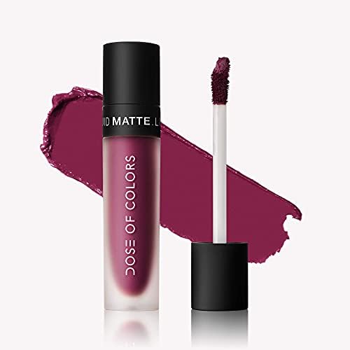 Dose of Colors LIQUID MATTE LIPSTICK - BERRY ME