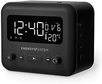 Energy Sistem Clock Speaker 2 Bluetooth Speaker (Dual Alarm, 5 W,...