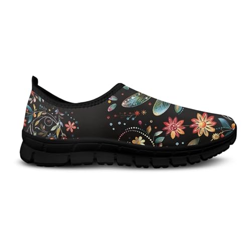 Image of Women's Loafers Slip On Slip Shoe Casual Walking Shoes Non Slip Work Shoes Mesh Athletic Sneakers
