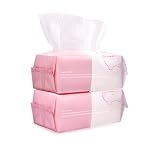 Face Towel 120 Count Disposable Face Wipes Cloths for Washing Soft Cotton Dry Baby Wipes, Skincare, Makeup Remover (PEARL PATTERN)