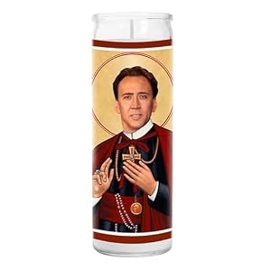 Cage Celebrity Glass Jar Candle –...
