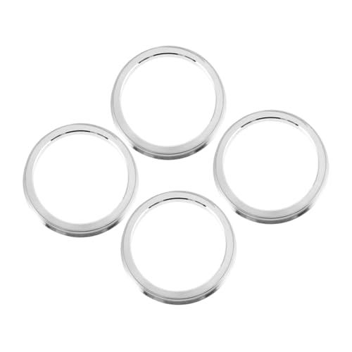 BELLIFFY 4pcs Durable Hub Centric Rings Lightweight Vehicle Hub Accessories for Stable Fit Easy Replacement Compatible with Center Bore for Cars and Trucks