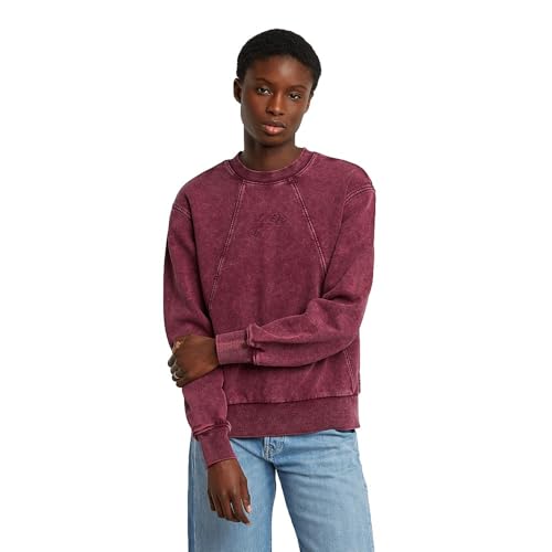 Sweater Femme G-Star Washed A Line Script coupe évasée - 6