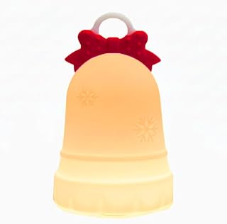 Breathing Christmas Bell' Guided Visual Meditation Tool & Mindfulness Breathing Light for Stress, Anxiety & ADHD Relief | Sleep Aid Night Light | for All Ages, Home, School & Therapy (Christmas Bell)