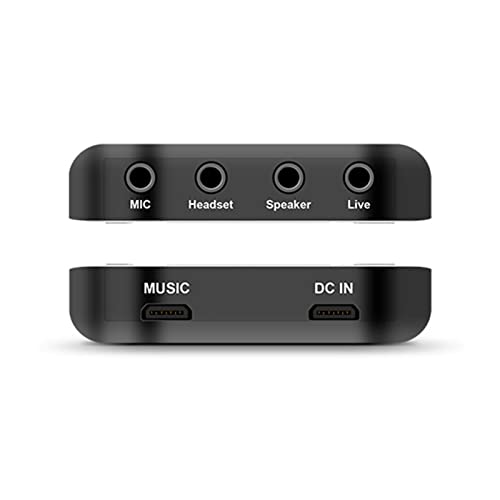 Ficha técnica DDNGEJ Mezclador de Audio Profesional Tarjeta de Sonido en Vivo S1 Auriculares USB externos micrófono Tarjeta de Sonido de transmisión en Vivo para teléfono móvil computadora y PC - Fernando Cortés