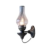 Cette lanterne murale d'intérieur est idéale pour l'éclairage d'une maison de campagne ou moderne, comme un salon, une chambre, un bureau, une salle à manger, un couloir ou tout autre espace intérieur. Elle peut également servir d'œuvre d'art pour illuminer votre intérieur.