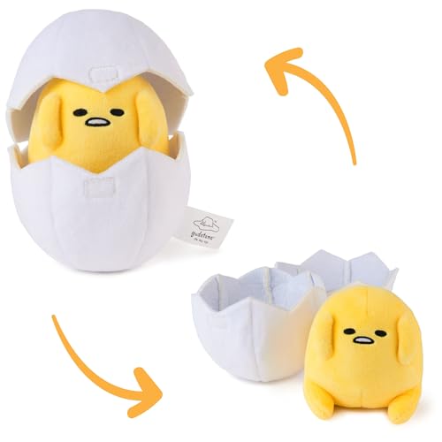 GUND Sanrio Gudetama The Lazy Egg 5-Inch Food Squishy Stuffed Toy