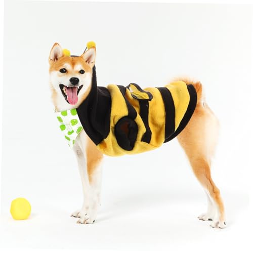Disfraz abeja para perro talla M cómodo y exterior miniatura 5