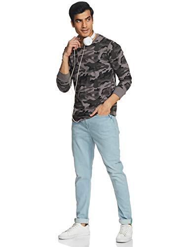 Image of United Colors of Benetton Men's Regular Fit Mid Rise Pants