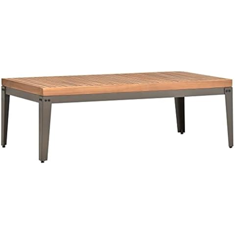 vidaXL Table Basse en Acacia Cover