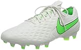 Fußballschuhe Nike Unisex Legend 8 Elite Fg Fußballschuh, Platinum Tint Rage Green Black, 44.5 EU