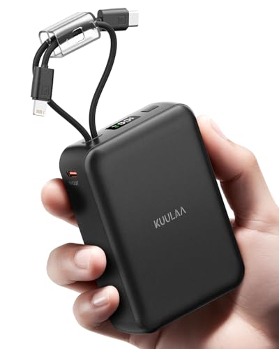 Kuulaa Power Bank 20000mAh, 22.5W Cargador Portátil Movil Carga R...