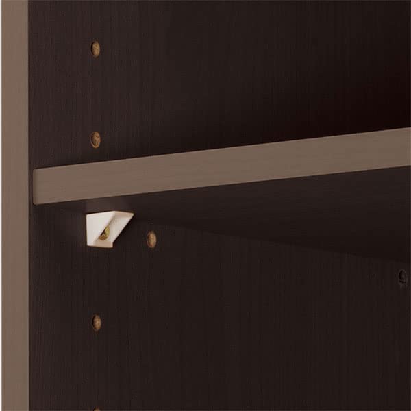 Amazon｜ニトリ(NITORI) カラーボックスカラボ 3段 ダークブラウン