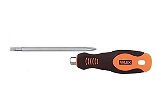CACCIAVITE A DOPPIA PUNTA MAGNETICA INTERCAMBIABILE CROCE E TAGLIO CR-V VALEX