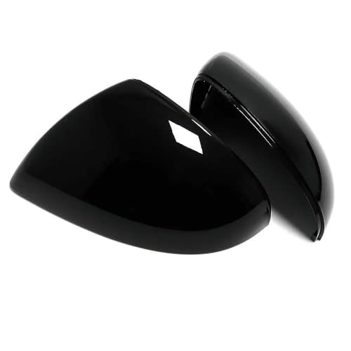 Carcasa de espejo para VW Touareg 7P6857537 7P6857538 negro brillante 2