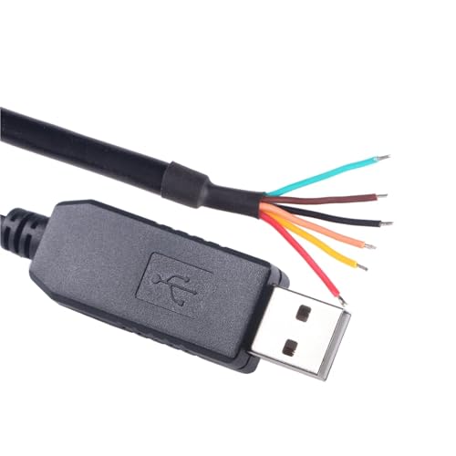 Cable USB a RS232 serie con extremo de 3, 4 y 6 pines compatible con USB-RS232-WE 4