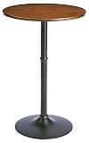 宮武製作所 ハイテーブル MARS 径60×高さ90cm ブラウン 耐荷重10kg KNT-J1062