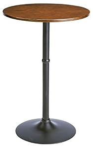 宮武製作所 ハイテーブル MARS 径60×高さ90cm ブラウン 耐荷重10kg KNT-J1062
