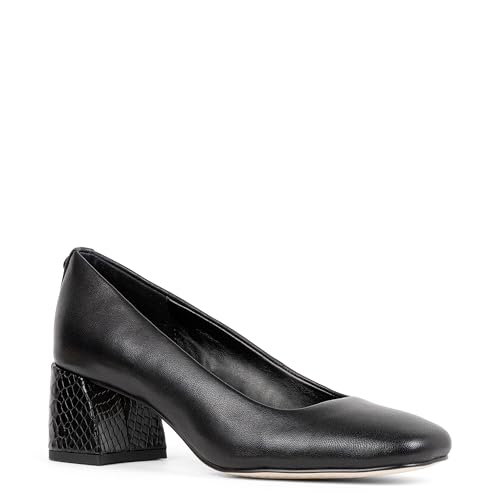 Image of Donald Pliner Women's Aquarius 2 inch Block Heels, Square Closed Toe Chunky Heels for All Day Wear