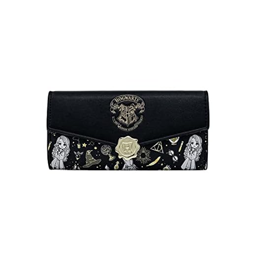 Loungefly Harry Potter Magical Elements All Over Print Faux Leather Wallet