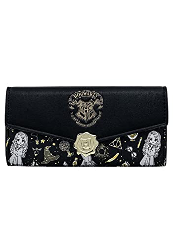 Loungefly Harry Potter Magical Elements All Over Print Faux Leather Wallet