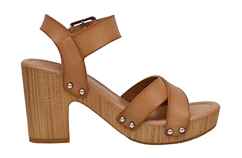 Dunes Women's Sayer Faux Wood Sandal +Comfort Foam & LiteSole Technology4