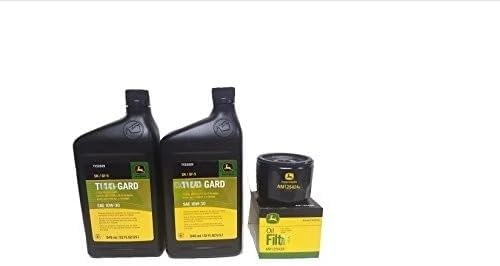 Original Equipment Oil Change Kit - (2) TY22029 + AM125424,Replacement for John Deere OEM