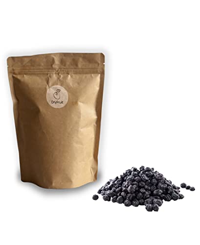 Heidelbeeren getrocknet naturbelassen, unbehandelt 500g - getrocknete Früchte als gesunde Alternative zu industriellen Snacks | Trockenfrüchte Cover