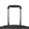 Traveler's Choice Archer Polycarbonate Hardside Spinner Luggage Set, Tie Down Straps, Black, 2-Piece