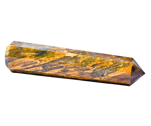 Image of Crystal Heaven Nellite Crystal Tower Obelisk Point For Chakra, Healing And Balancing - Aaa Grade Original Certified Gemstone Agate For Reiki Meditation Yoga Spiritual (3-4 Inches)