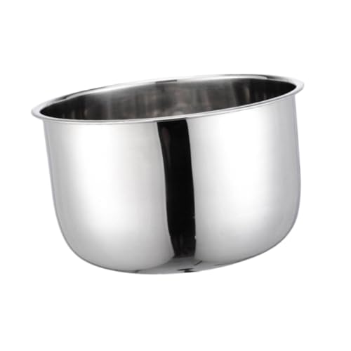 Bothyi Rice Cooker Inner Container Rice Cooker Liner Cookware Sturdy Multifunctional Electric Cooker Inner Pot for Restaurant Cooker, 4L