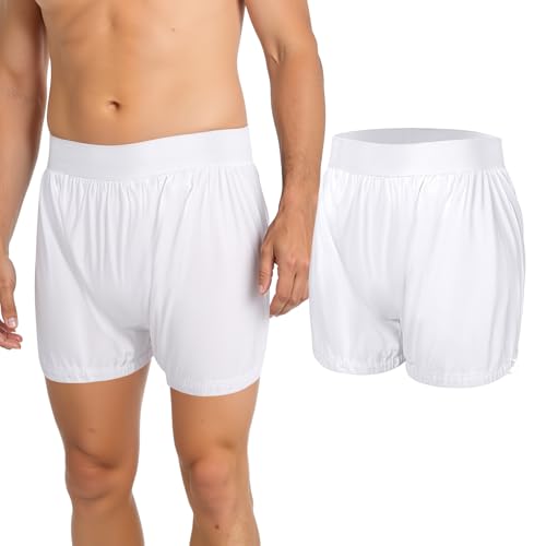 Carer Adult Diaper Cover Noiseless Waterproof Incontinence Underwear with Adjustable Leg Buckles Adult Leakproof Underwear for Incontinence Reusable Protective...