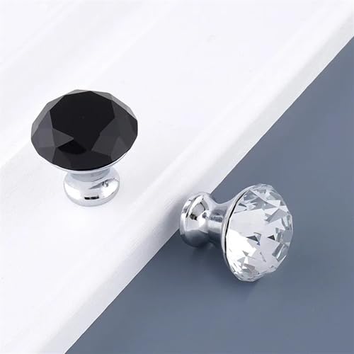 Bouton de placard en cristal pour une maison chaleureuse