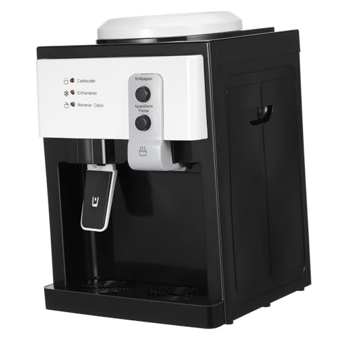 ARTIBETTER Top Loading Water Cooler Dispenser with Hot Cold Options Compact Countertop Design for Use Compatibility with Various Water Bottle