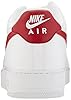 NIKE Men's Air Force 1 '07 Basketball Shoe, White Team Red White, 10 UK #2