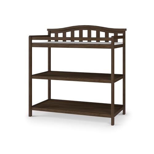 Child Craft Arched Top Changing Table with Pad, Slate