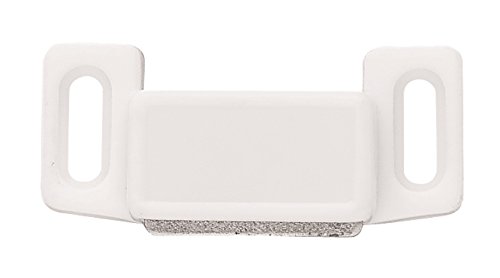 Liberty C080X1L-W-U1 Economy Magnetic Cabinet Catch With Strike, 10-Pack #TOP2
