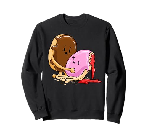 Beignet drôle Humour Beignet à la gelée Jeu de Mots Sweatshirt