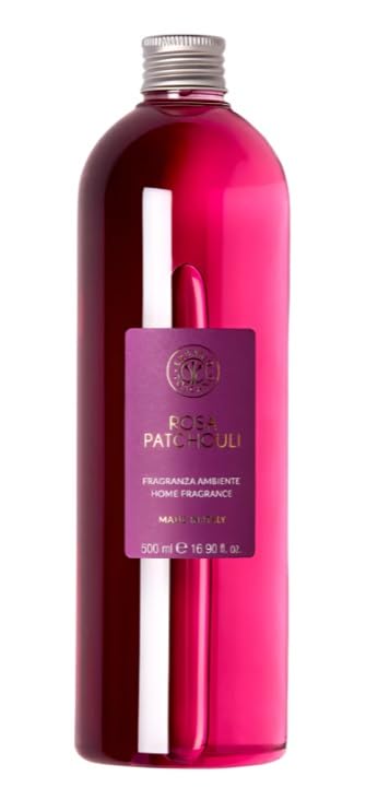 Rose Patchouli - Refill Rosa Patouchli Erbario Tuscano 500 ml Reed Diffuser