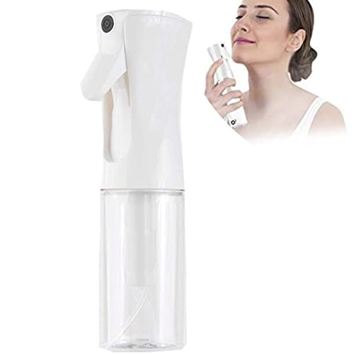 farmafoot Botella de spray vacia para el cabello, Pulverizador de vapor de agua, Frasco Spray, Botella de agua con spray continuo, Atomizador vacío para Cabello,Plantas,Skincare, Limpieza Cover