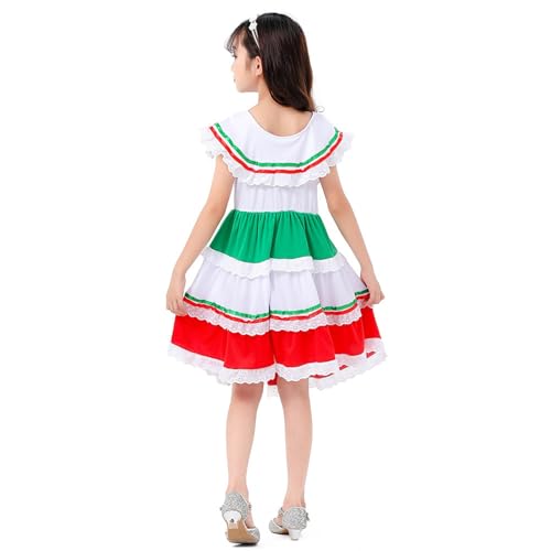Vestido de niña floral ideal para vacaciones de playa y paseos 4