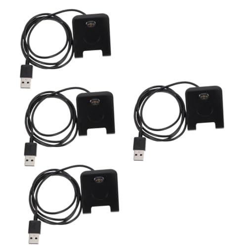 Hemobllo 4pcs fenix55s245 Solar Watch Charger venu smartwatch Charger Watch Charging Cable Watch Charger Stand smartwatch rechargers Charge 4 Charger Charging Station Intelligent abs Fly
