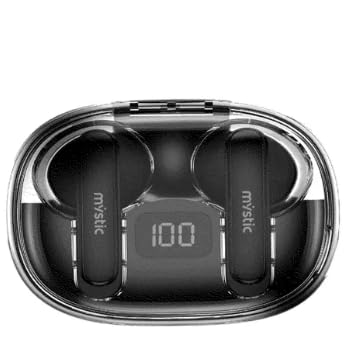 Fone De Ouvido Bluetooth Mystic Wind MY-EB86-ENC-B Preto : Amazon