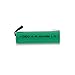 Tenergy AA 1.2V NiMH 2000mAh Flat Top Rechargeable AA Batteries with Tabs, 4 Pack